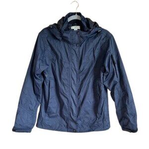 Guru utility jacket navy blue women size M